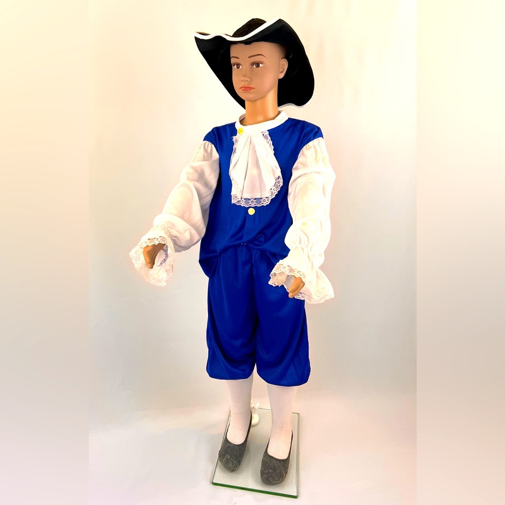 Colonial Boy kids costume size s 3-5 Y